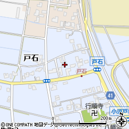 新潟県新潟市南区戸石373-11周辺の地図