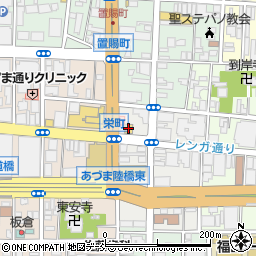 ローソン福島駅前通り店周辺の地図