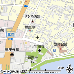 福島県福島市上浜町1周辺の地図