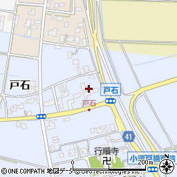 新潟県新潟市南区戸石373-20周辺の地図