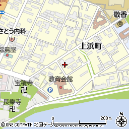 福島県福島市上浜町11-1周辺の地図