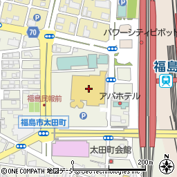 洋服のお直し銀の糸　福島店周辺の地図