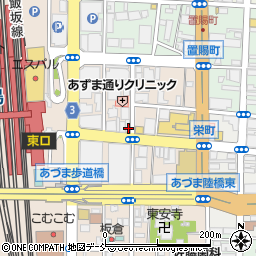 大衆酒場 福島ワタル周辺の地図