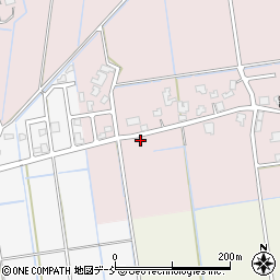 新潟県新潟市南区鍋潟103-4周辺の地図