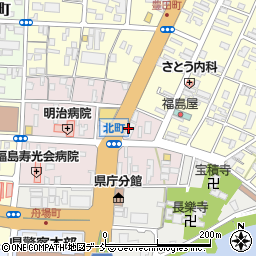 セコム株式会社テクノ事業本部福島出張所周辺の地図
