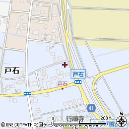 新潟県新潟市南区戸石373-3周辺の地図