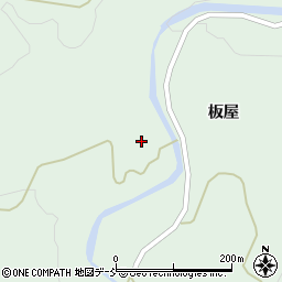 福島県相馬市山上古内周辺の地図