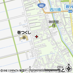 新潟県新潟市西蒲区巻乙1664周辺の地図