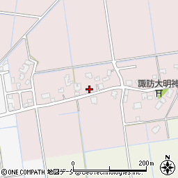 新潟県新潟市南区鍋潟1152周辺の地図