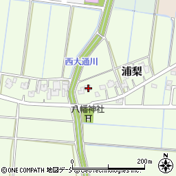 新潟県新潟市南区浦梨565周辺の地図