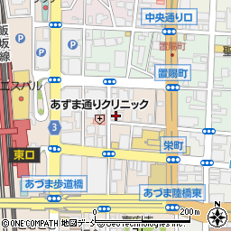 夢包呑場 オマル 福島駅前周辺の地図