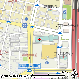 福島県　市町村職員福祉互助会周辺の地図