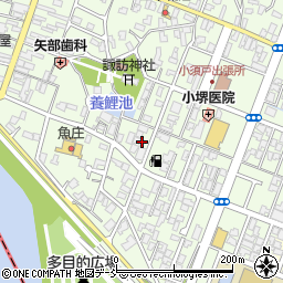 新潟県新潟市秋葉区小須戸93-2周辺の地図