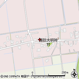 新潟県新潟市南区鍋潟1144周辺の地図