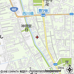 亀井商店工場周辺の地図