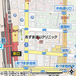 福島県電力総連周辺の地図
