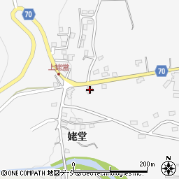 福島県福島市在庭坂下ノ堂15周辺の地図