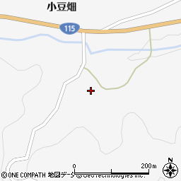 福島県福島市大波平山周辺の地図