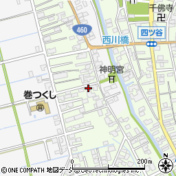 新潟県新潟市西蒲区巻乙1659周辺の地図