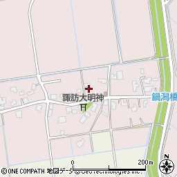 新潟県新潟市南区鍋潟319周辺の地図
