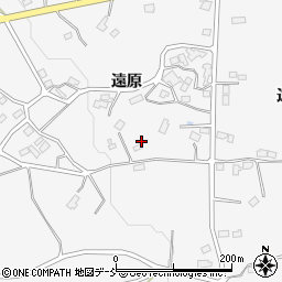 福島県福島市在庭坂遠原18周辺の地図