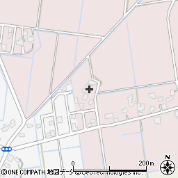 新潟県新潟市南区鍋潟1168周辺の地図