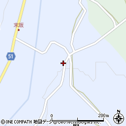 福島県伊達市霊山町上小国小林31周辺の地図