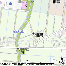新潟県新潟市南区浦梨803周辺の地図