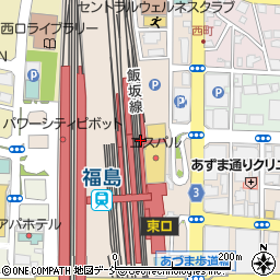 日本鉄道ＯＢ会福島支部周辺の地図