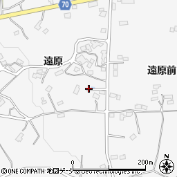 福島県福島市在庭坂遠原周辺の地図