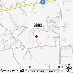 福島県福島市在庭坂遠原15周辺の地図