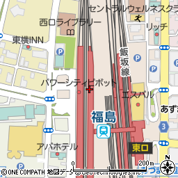 福島県福島市公事田周辺の地図