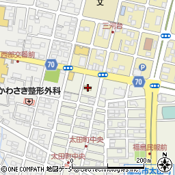 ファミリーマート福島駅西口店周辺の地図