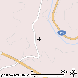 福島県伊達市霊山町石田腰巡周辺の地図