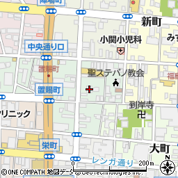 北日本銀行福島支店周辺の地図