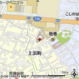 福島県女性のための相談支援センター周辺の地図