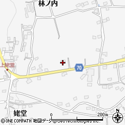 福島県福島市在庭坂前林13周辺の地図