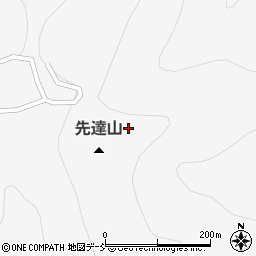 福島県福島市在庭坂周辺の地図