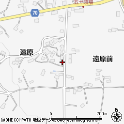 福島県福島市在庭坂遠原前49-2周辺の地図