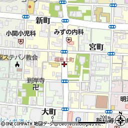 福島上町周辺の地図