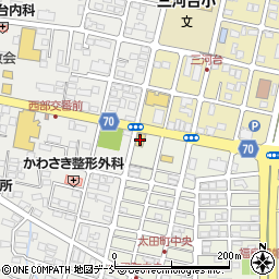 ガスト福島西口店周辺の地図