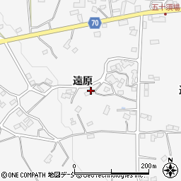 福島県福島市在庭坂遠原14周辺の地図