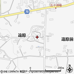 福島県福島市在庭坂遠原11周辺の地図