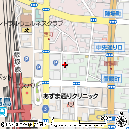 栄町変電所周辺の地図