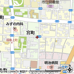 おそうじ本舗　福島駅前店周辺の地図