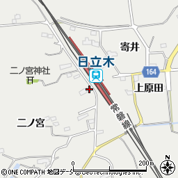 福島県相馬市赤木二ノ宮周辺の地図