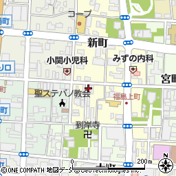 テスコ株式会社　福島営業所周辺の地図