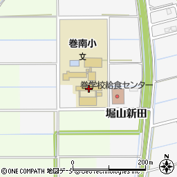 新潟市ひまわりクラブ　巻南ひまわりクラブ周辺の地図