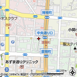 福島飲食店総合案内所フーナビ周辺の地図