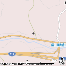 福島県伊達市霊山町石田葛窪周辺の地図